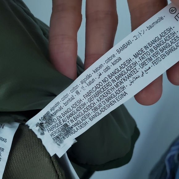 Zara oversized double layer camo army inspired jacket - Picture 12 of 15